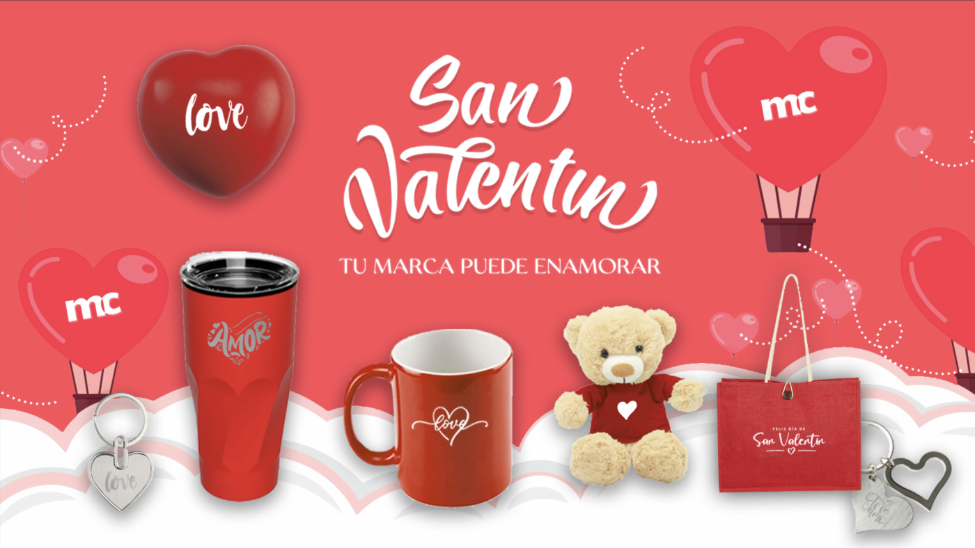 Portada del catálogo de San Valentín de MC Promos